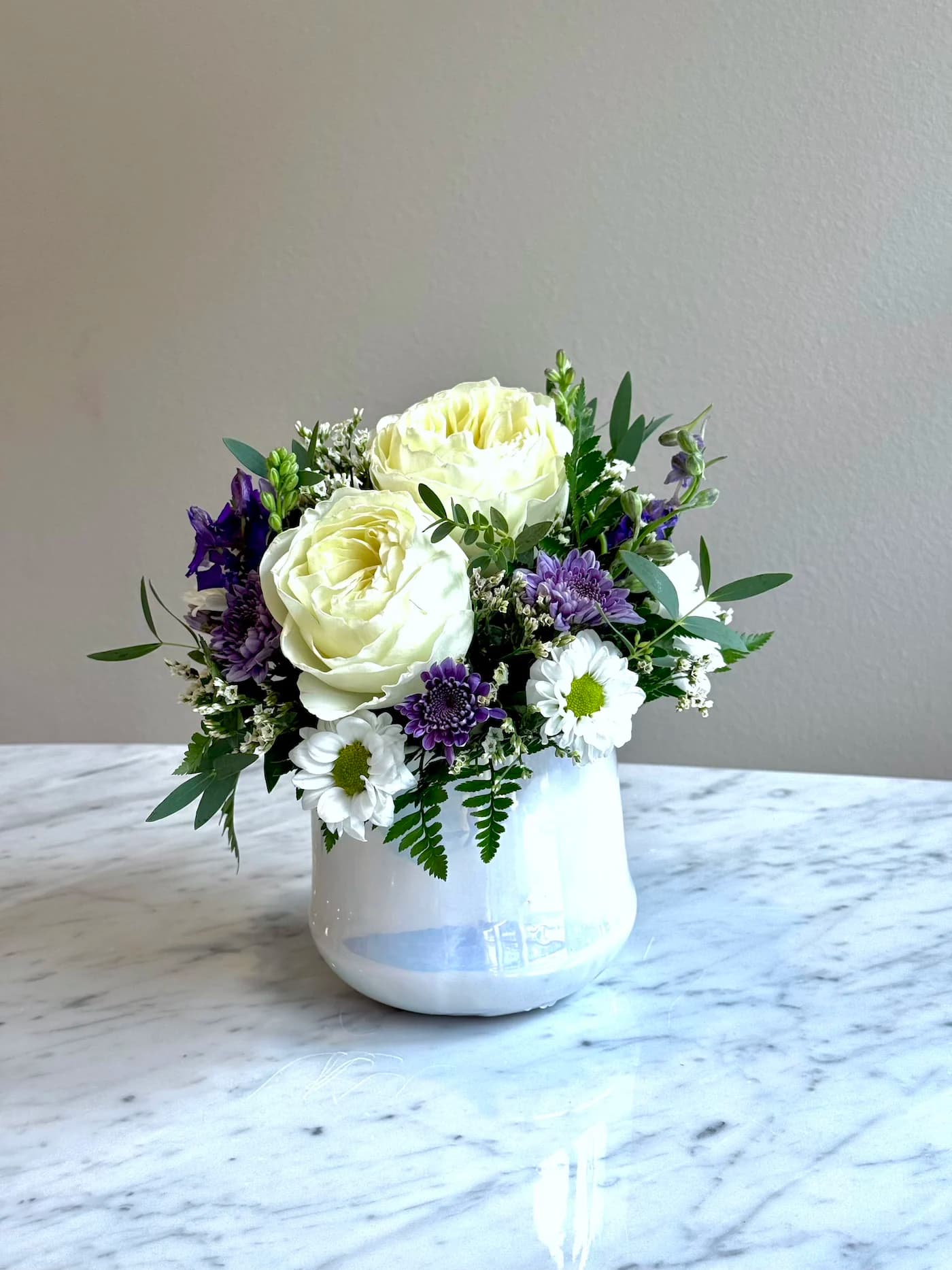 Standard Centerpiece Arrangement Small arrangement for shared table space